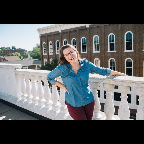 Denim Button Up - Picture 2 of 2